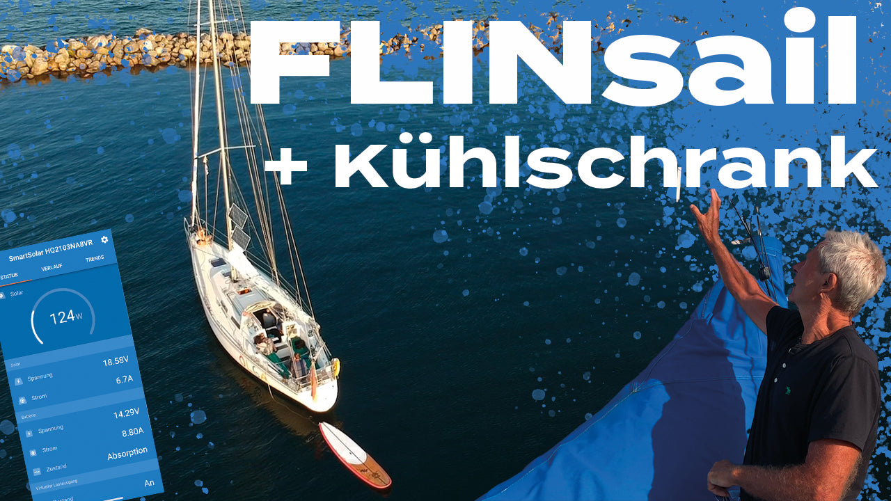 Kühlschrank mit Solarenergie betreiben? Das FLINsail macht autark.