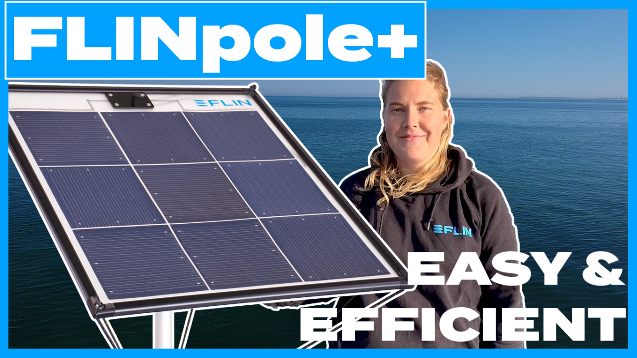 FLINpole+ – der effiziente und einfache Weg zur Gewinnung von Solarenergie auf Ihrem Boot