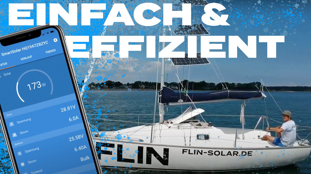 Das Solarsegel von FLIN – einfach und effizient