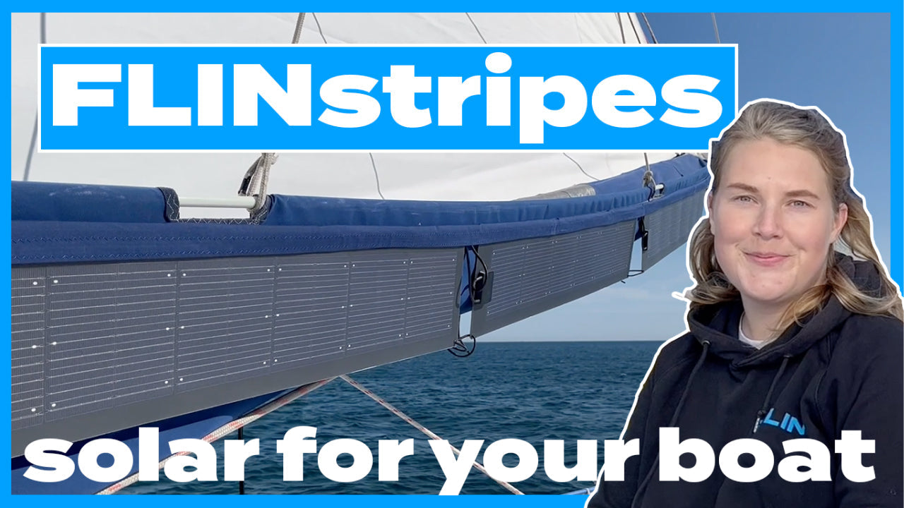 Die FLINstripes – Solarmodule für die Lazybag