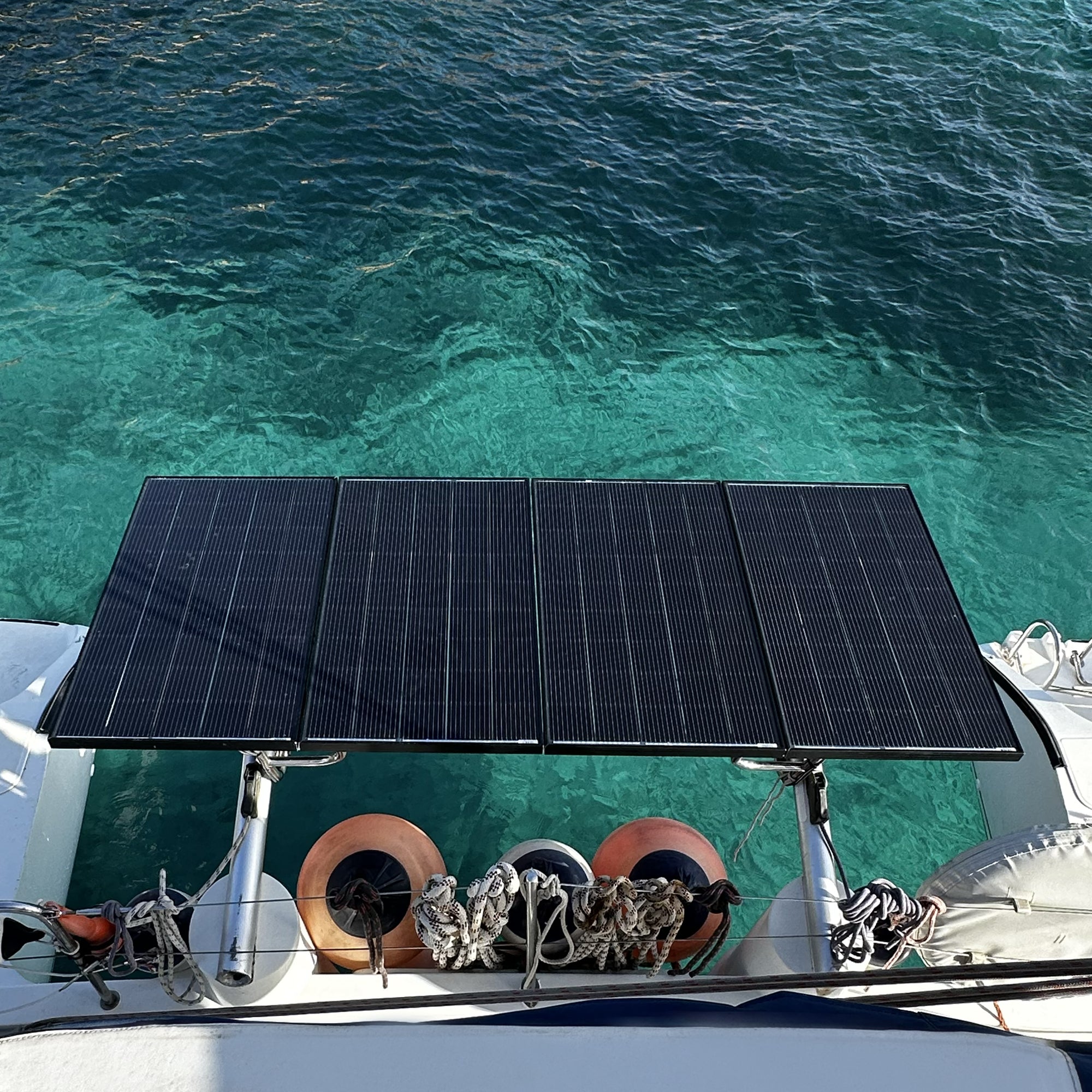 FLINsolid+ 110W Solarmodul für den Heckkorb und Geräteträger