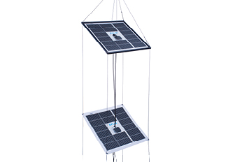 FLINkite fliegende Solarmodule für ein Boot
