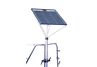 FLINpole 50W Solarmodul für den Heckkorb oder den Geräteträger